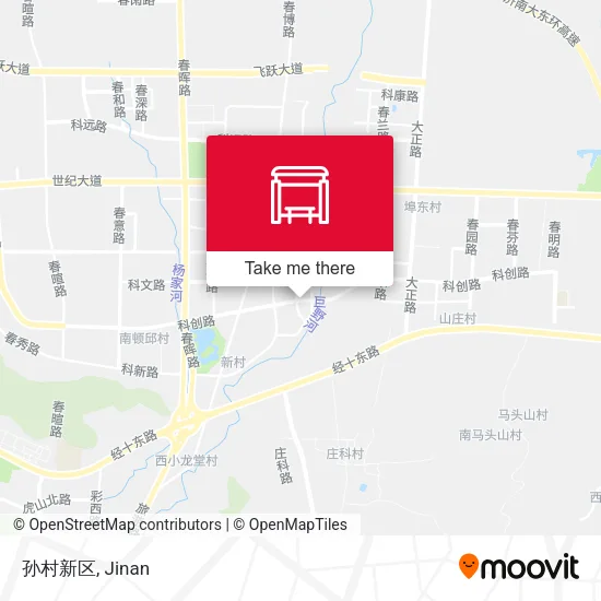 孙村新区 map