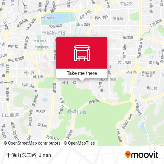 千佛山东二路 map