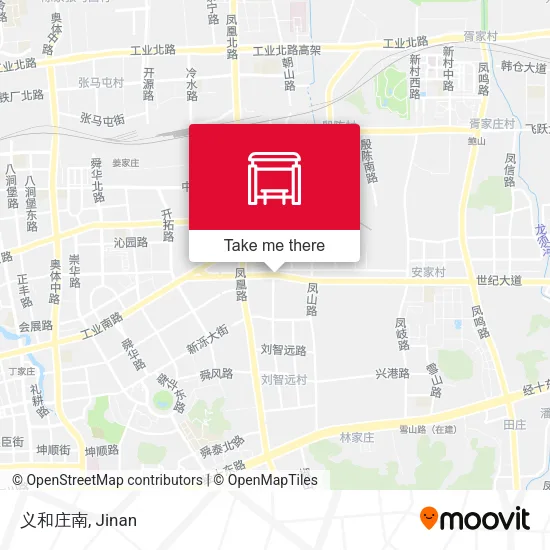 义和庄南 map