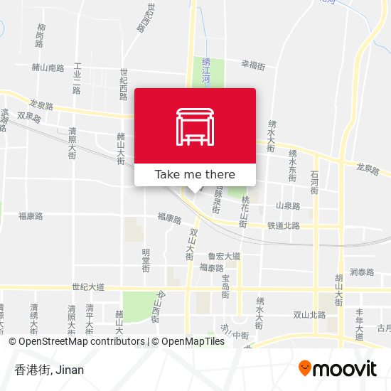 香港街 map