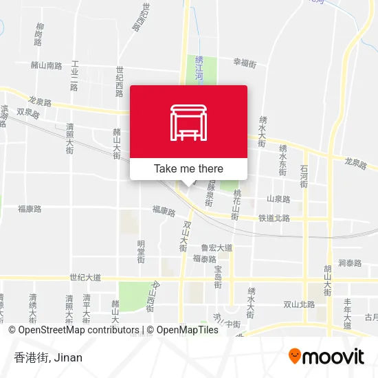 香港街 map