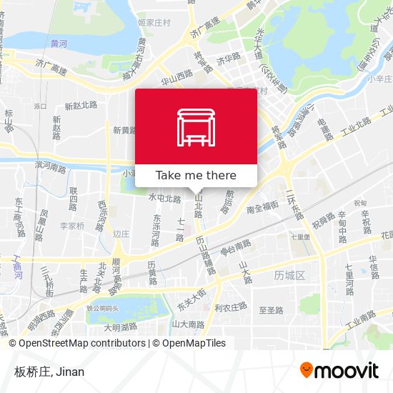 板桥庄 map