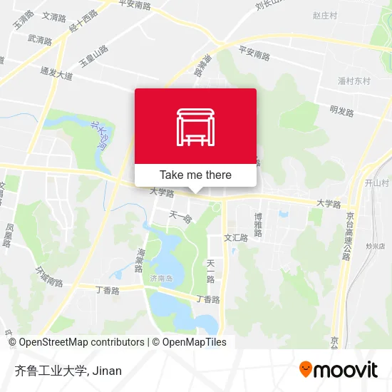 齐鲁工业大学 map