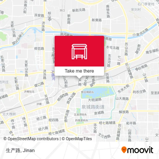 生产路 map