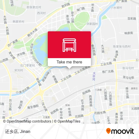 还乡店 map