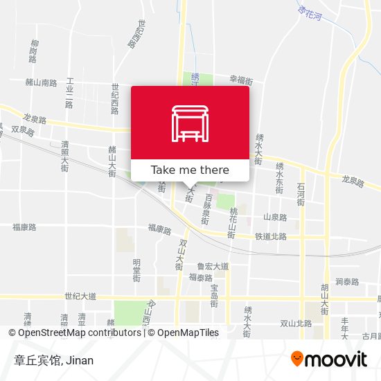 章丘宾馆 map