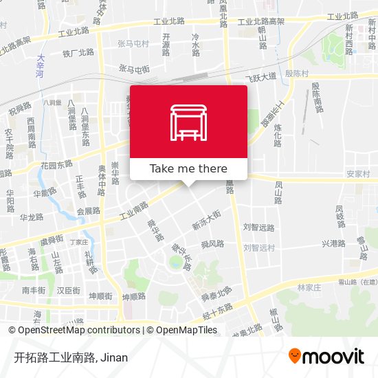 开拓路工业南路 map