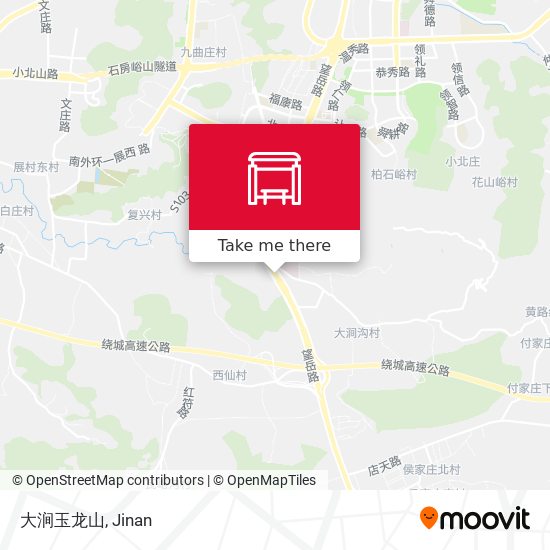 大涧玉龙山 map