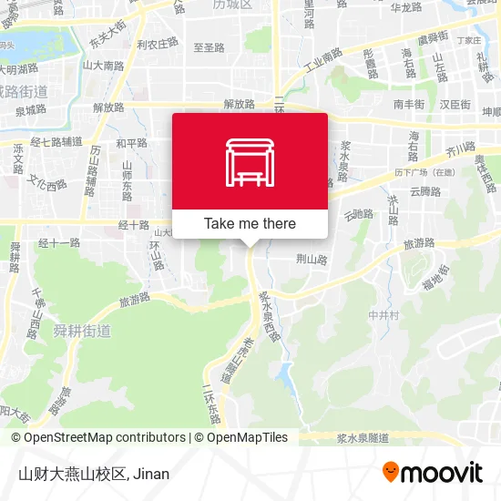 山财大燕山校区 map