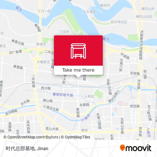 时代总部基地 map