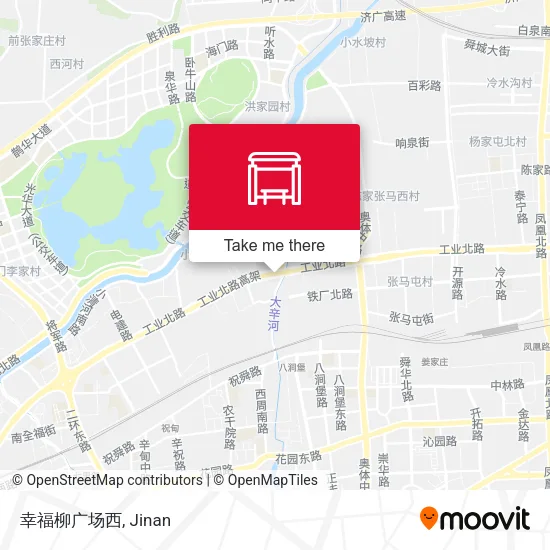 幸福柳广场西 map