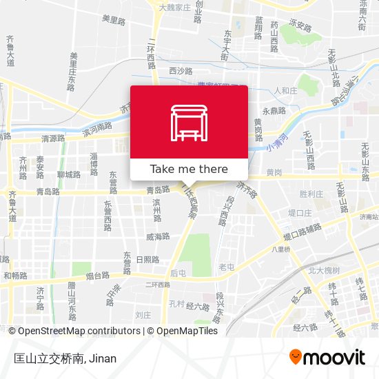 匡山立交桥南 map