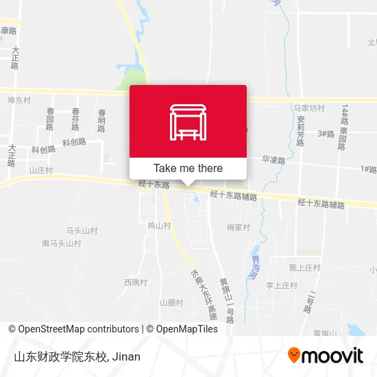 山东财政学院东校 map