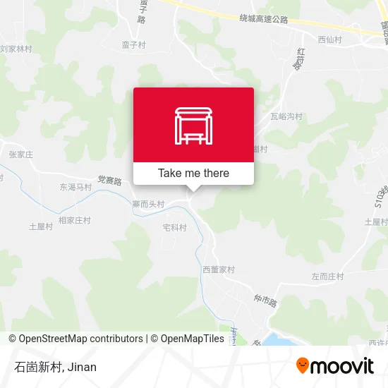石崮新村 map