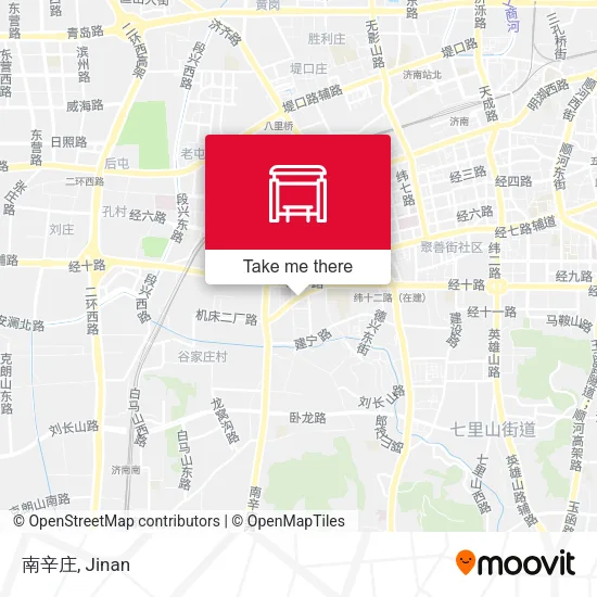 南辛庄 map