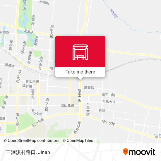 三涧溪村路口 map
