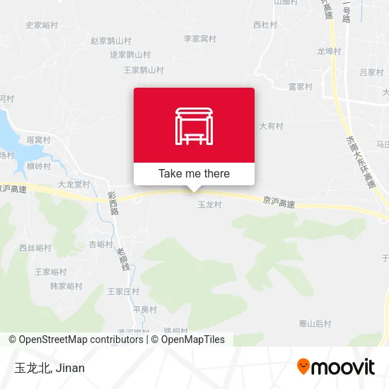玉龙北 map