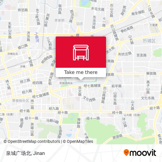 泉城广场北 map