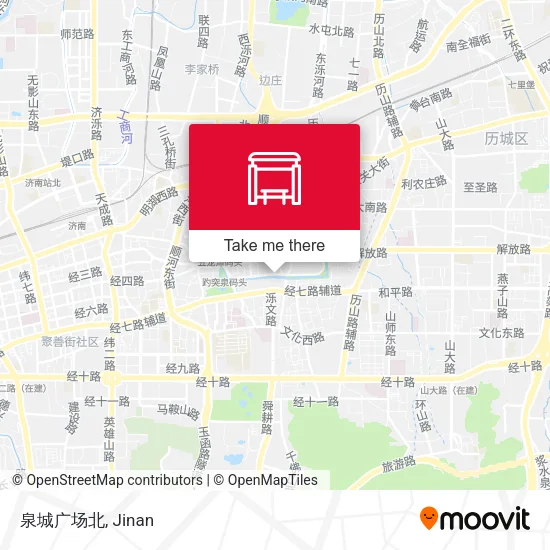 泉城广场北 map