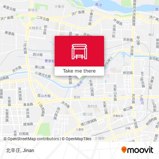 北辛庄 map