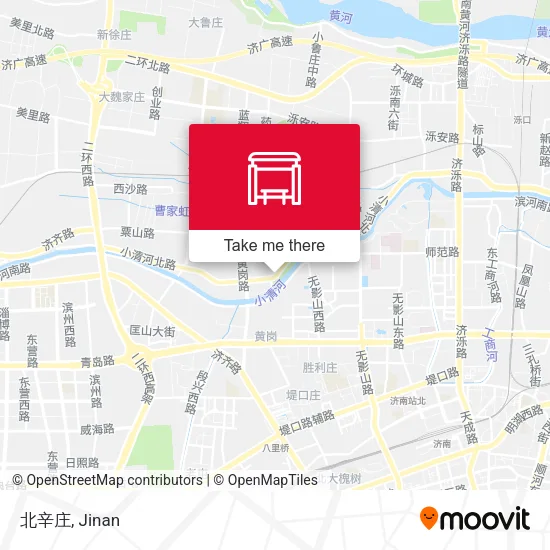北辛庄 map