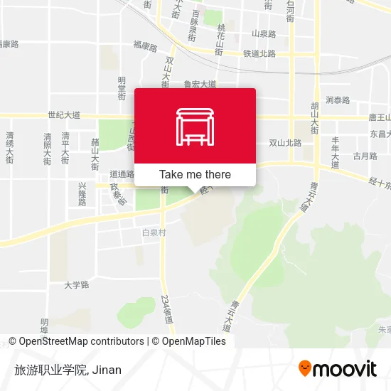 旅游职业学院 map
