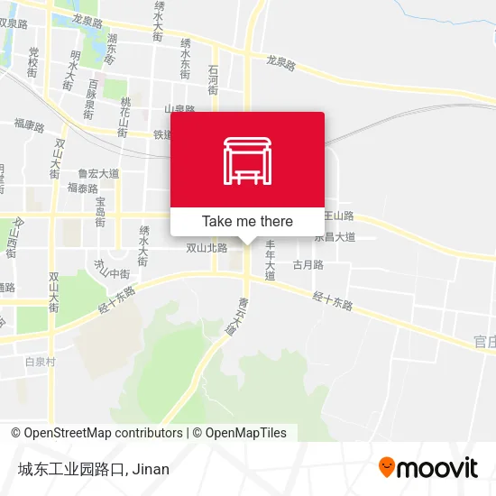 城东工业园路口 map