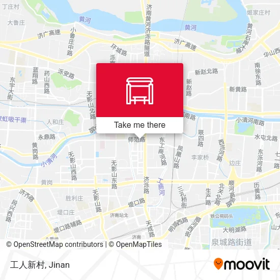 工人新村 map