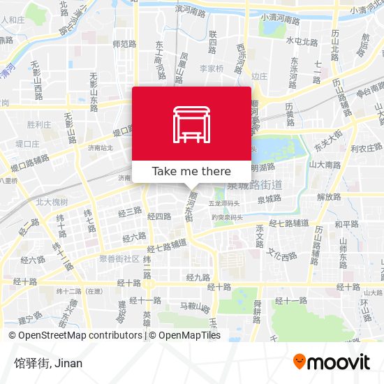 馆驿街 map