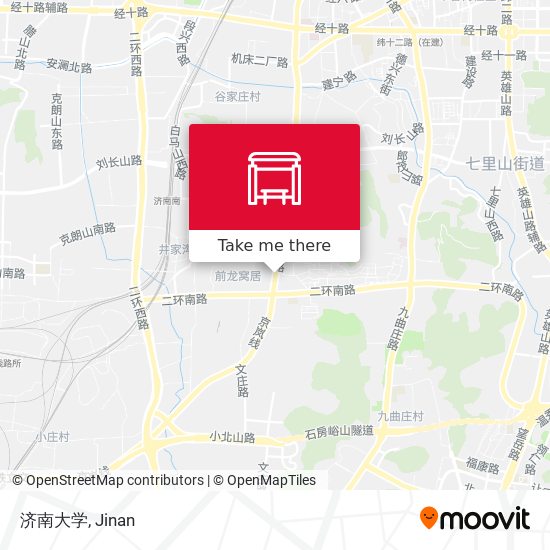 济南大学 map