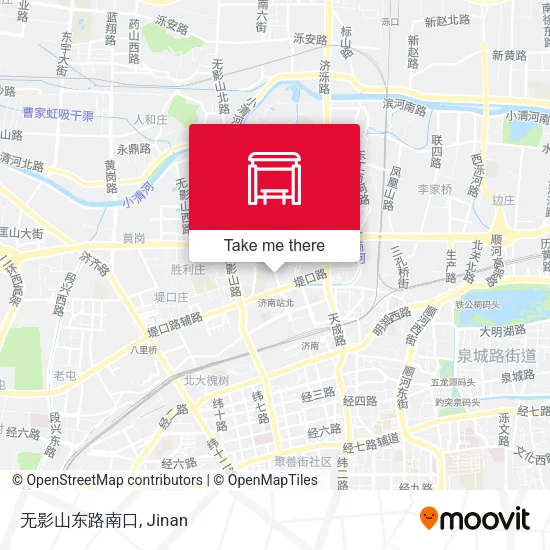 无影山东路南口 map