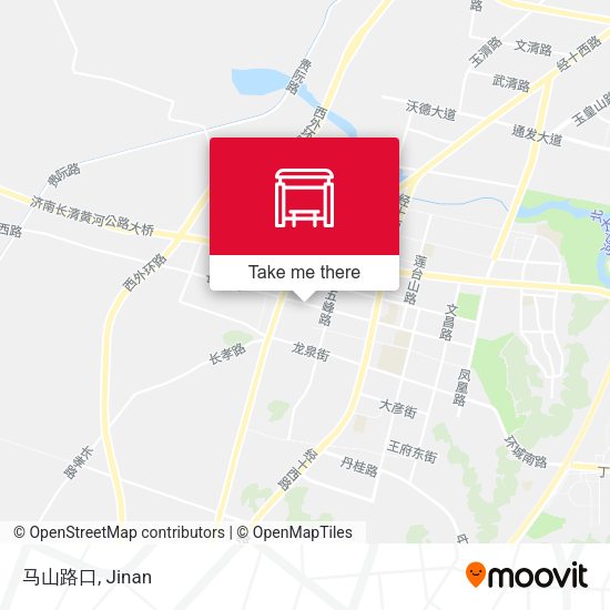 马山路口 map