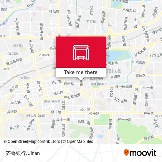 齐鲁银行 map
