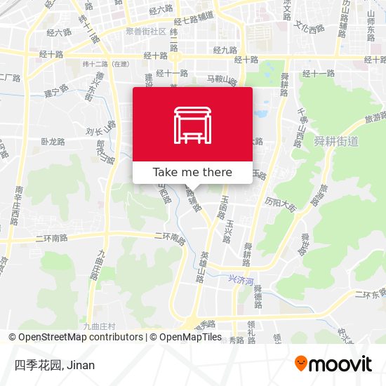 四季花园 map