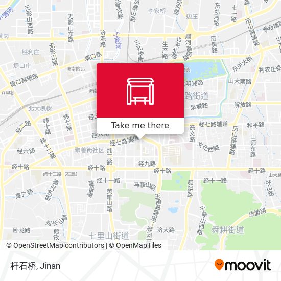 杆石桥 map