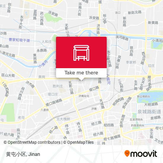 黄屯小区 map
