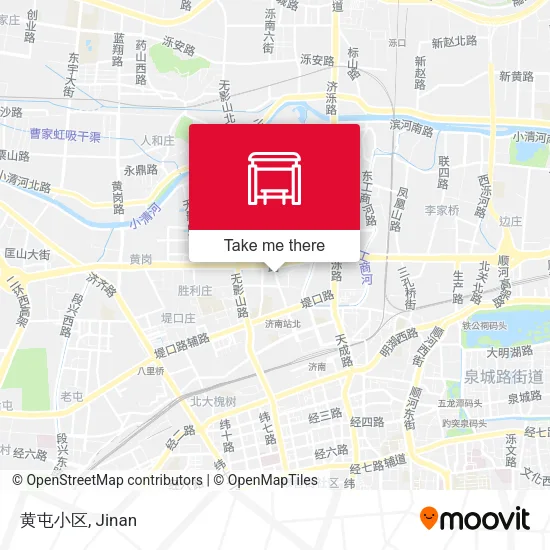 黄屯小区 map