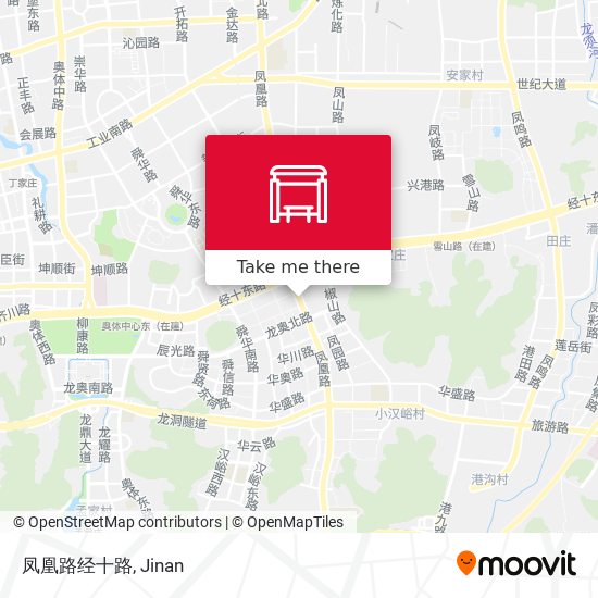 凤凰路经十路 map