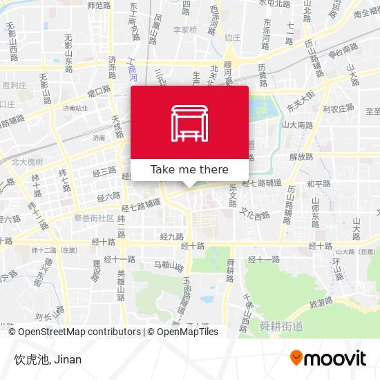 饮虎池 map