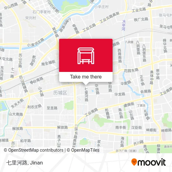 七里河路 map