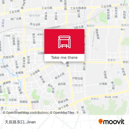 天辰路东口 map