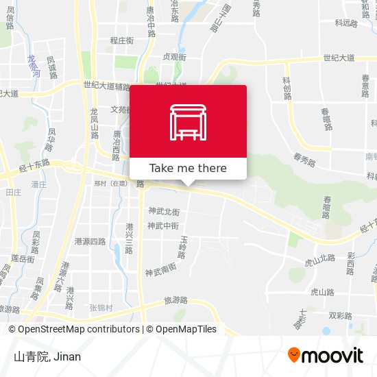 山青院 map