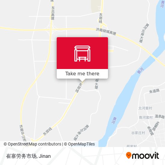 崔寨劳务市场 map
