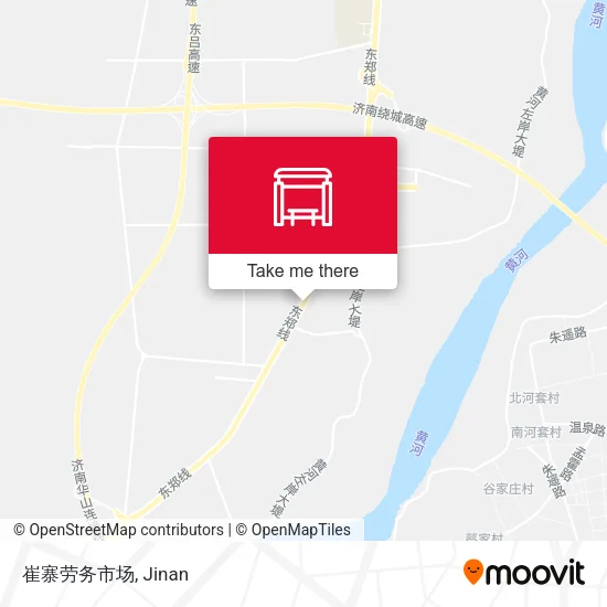 崔寨劳务市场 map