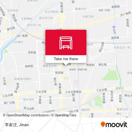 李家庄 map