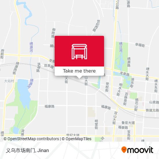 义乌市场南门 map