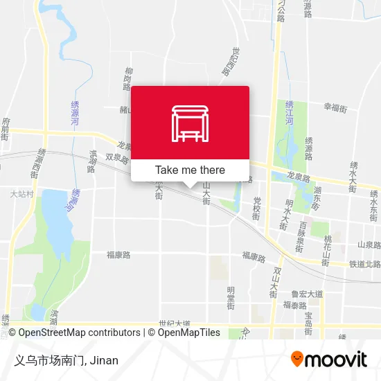 义乌市场南门 map