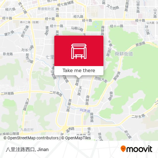 八里洼路西口 map