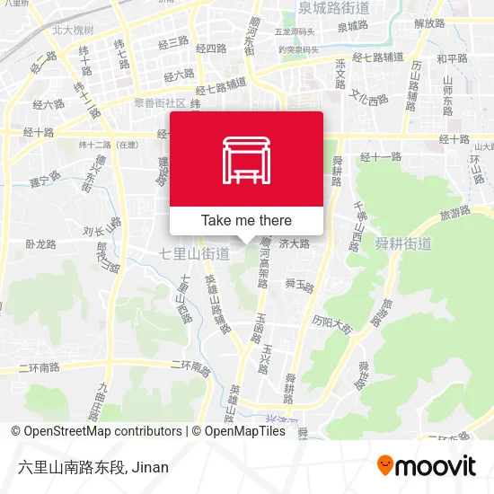六里山南路东段 map
