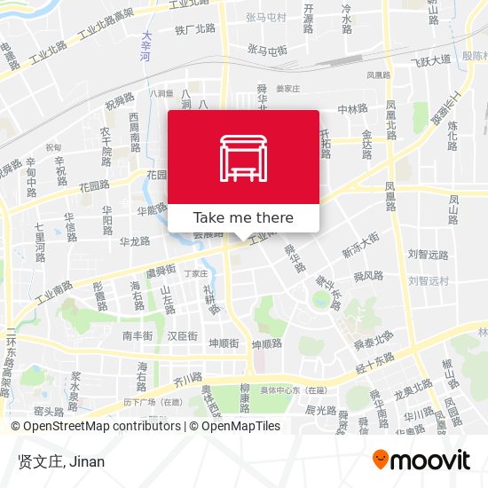 贤文庄 map